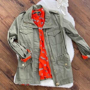 Y2K C. Wonder Cargo Jacket & Silk Top